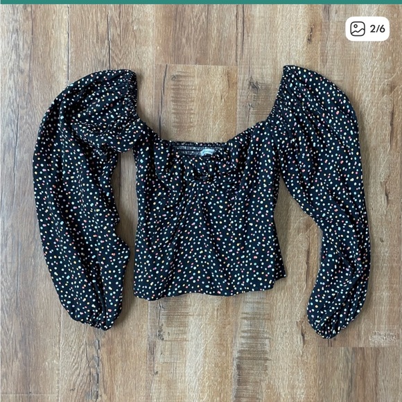 NWT Reformation Simi Top Confetti Size 4 - Picture 4 of 4